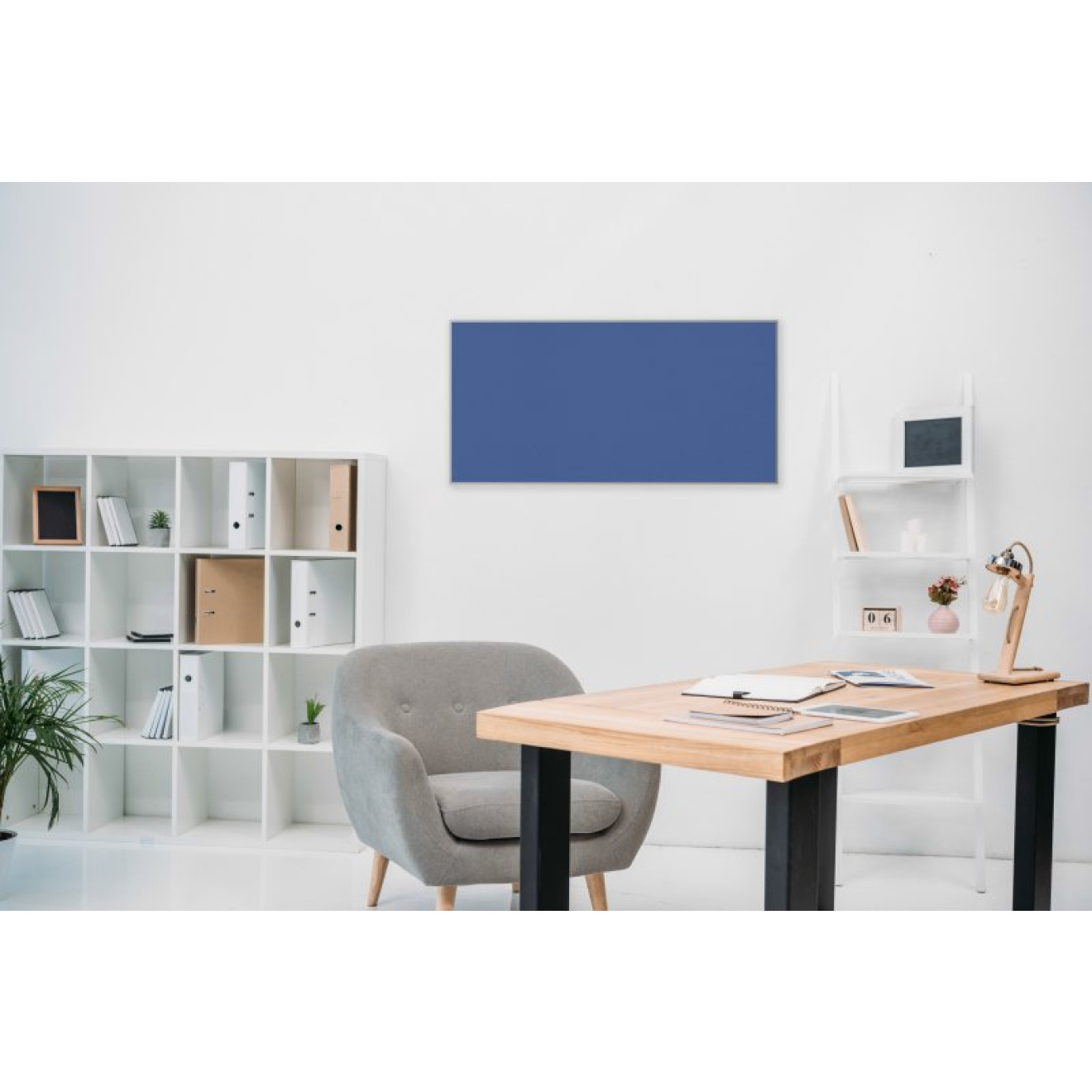 Akustikbild Unifarben mit hochwertigem ©Camira YS097