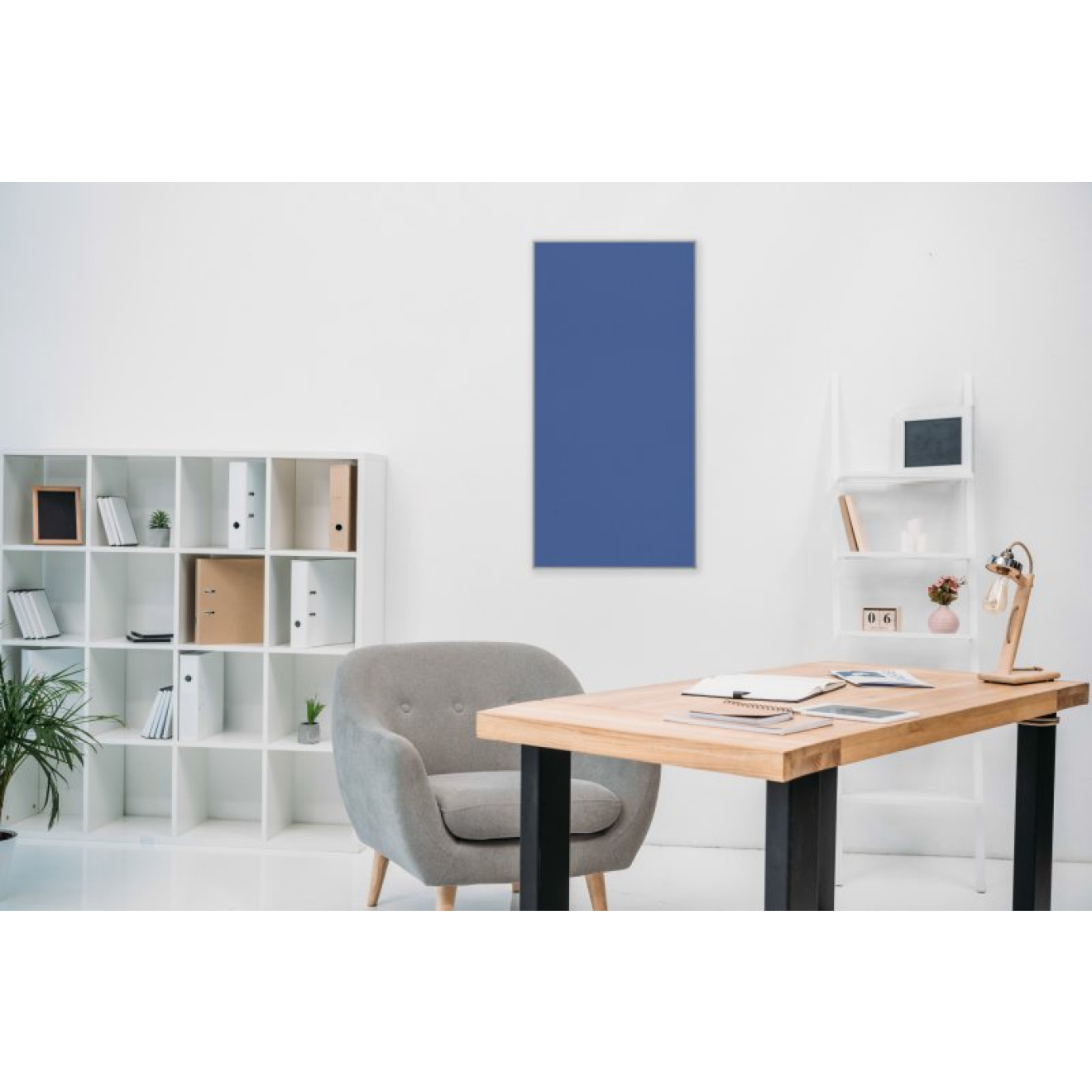 Akustikbild Unifarben mit hochwertigem ©Camira YS097