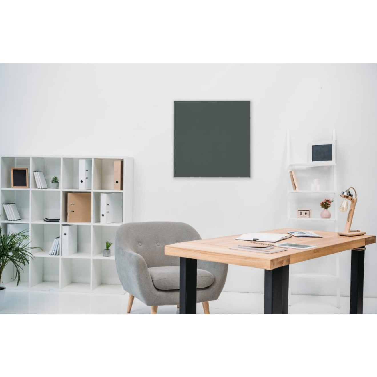 Akustikbild Unifarben mit hochwertigem ©Camira YS141