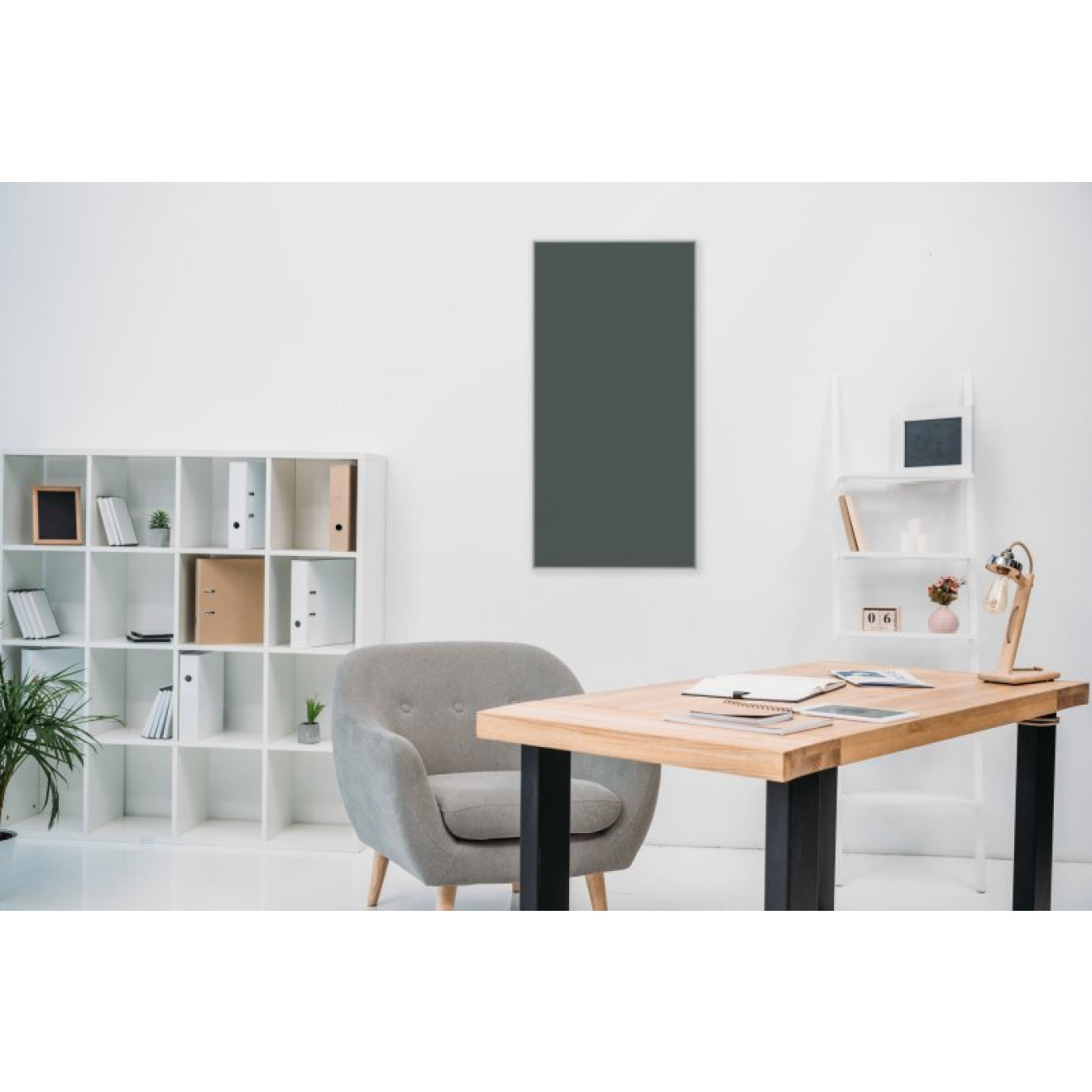 Akustikbild Unifarben mit hochwertigem ©Camira YS141