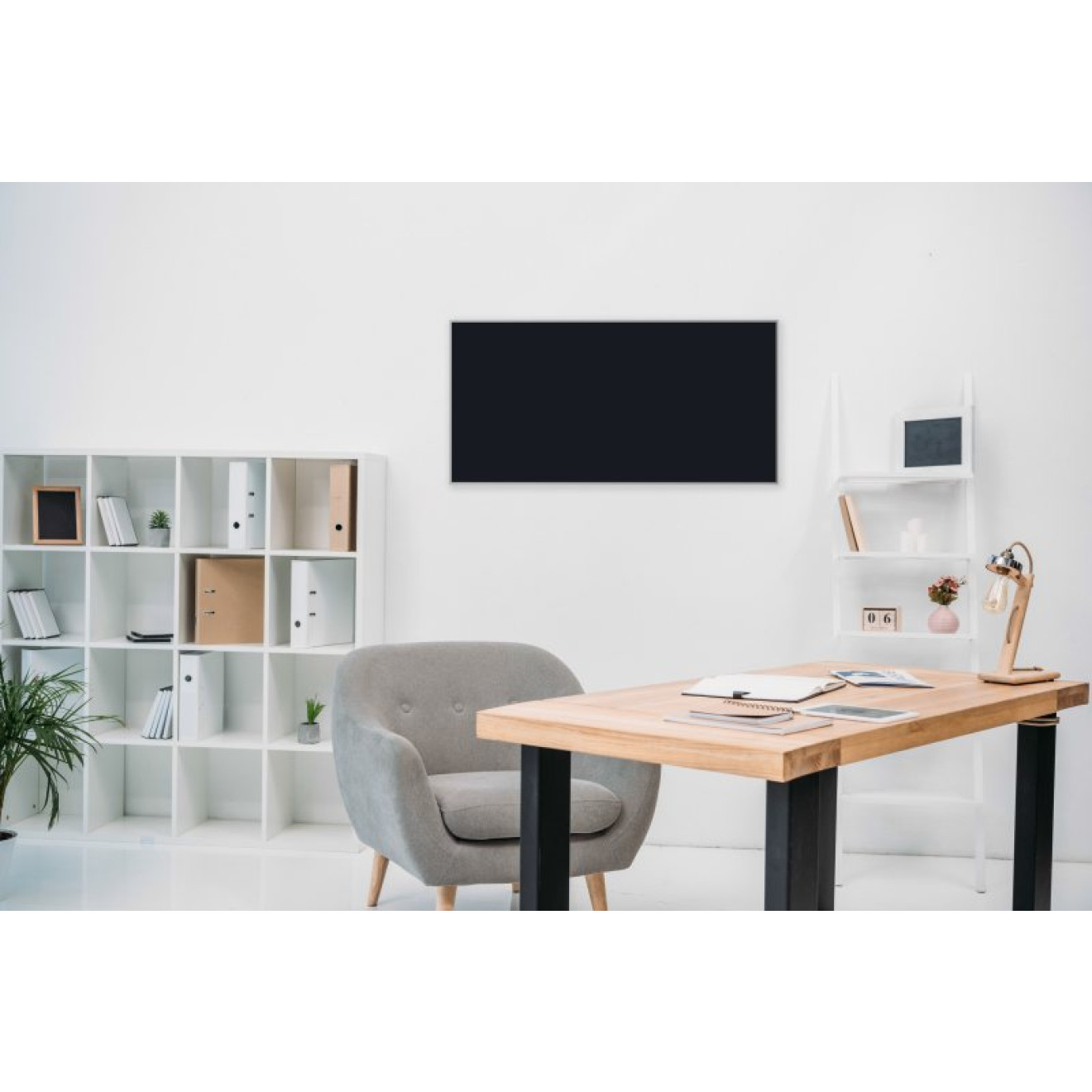 Akustikbild Unifarben mit hochwertigem ©Camira YS145