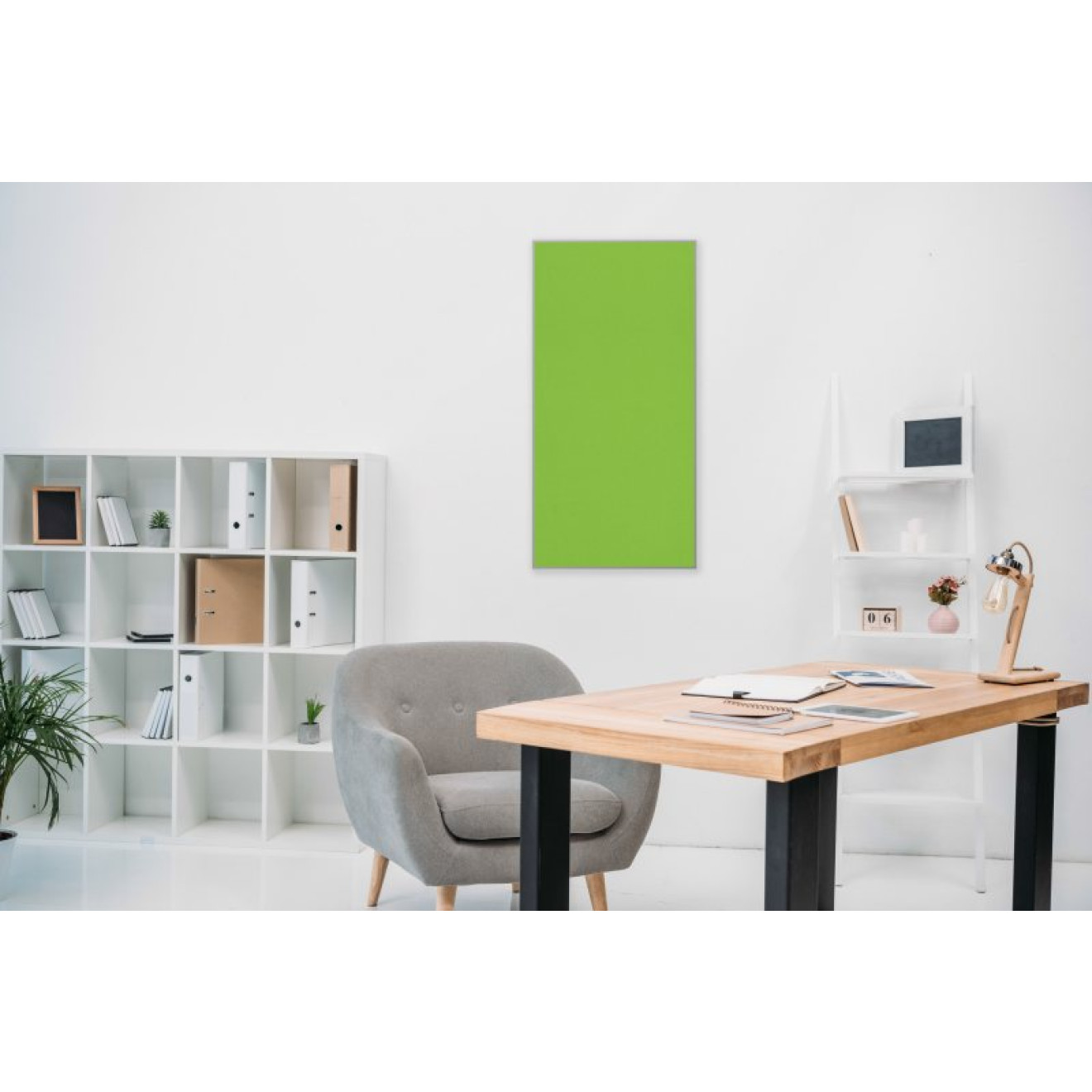 Akustikbild Unifarben mit hochwertigem ©Camira YS156