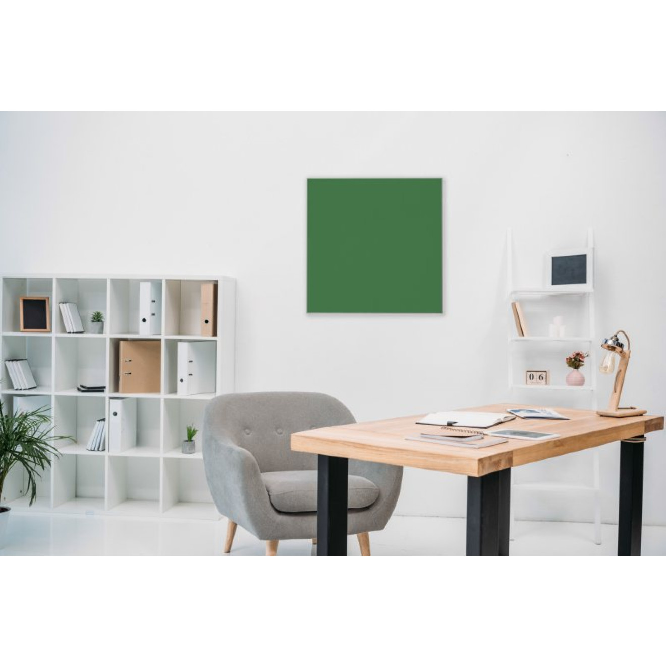 Akustikbild Unifarben mit hochwertigem ©Camira YS159