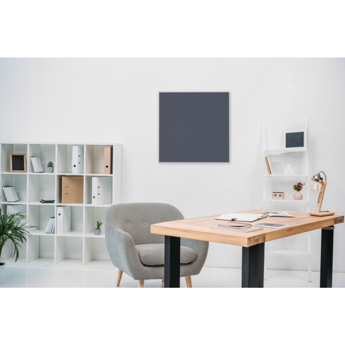 Akustikbild Unifarben mit hochwertigem ©Camira YS171