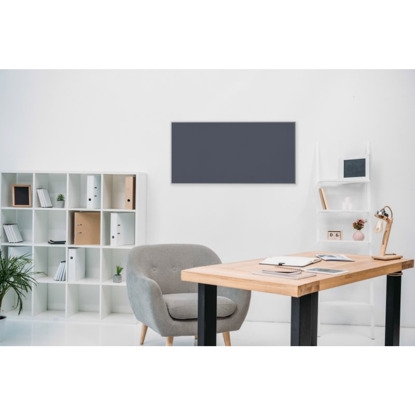 Akustikbild Unifarben mit hochwertigem ©Camira YS171