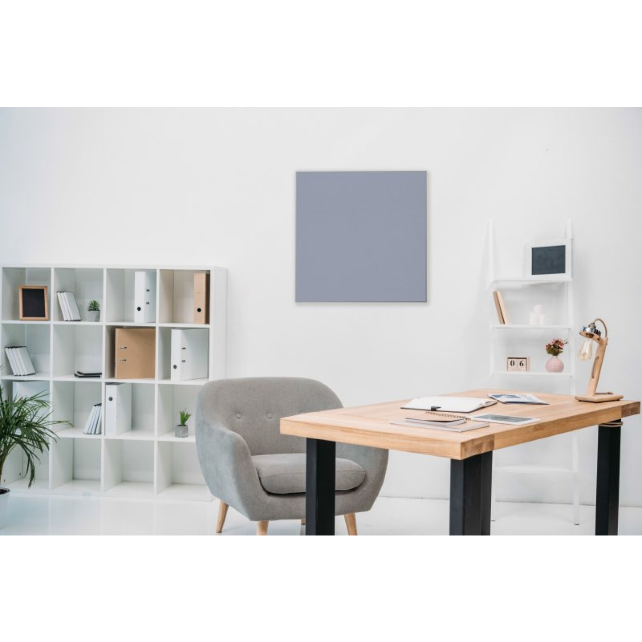 Akustikbild Unifarben mit hochwertigem ©Camira YS173