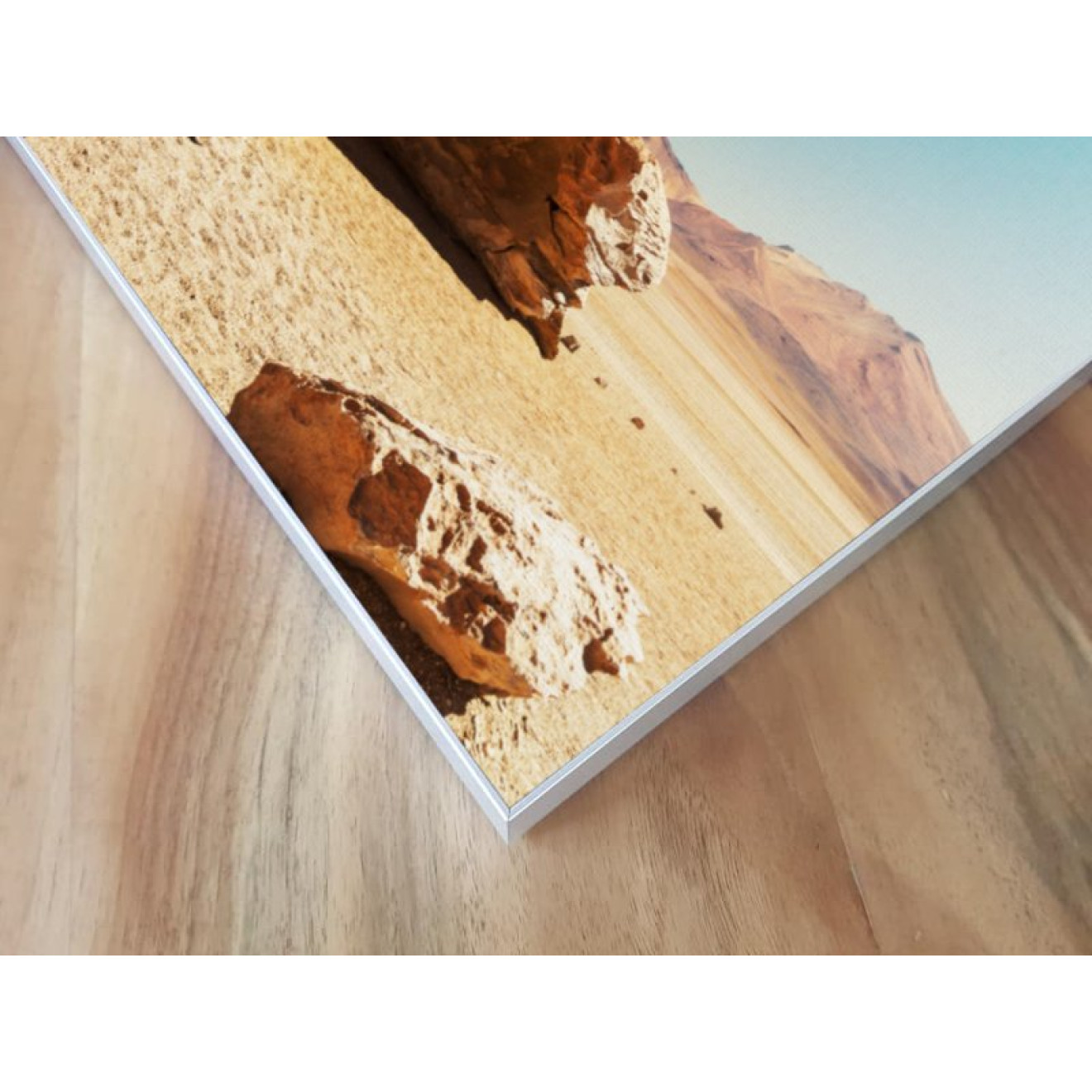 Akustikbild Steinformation in der Wüste