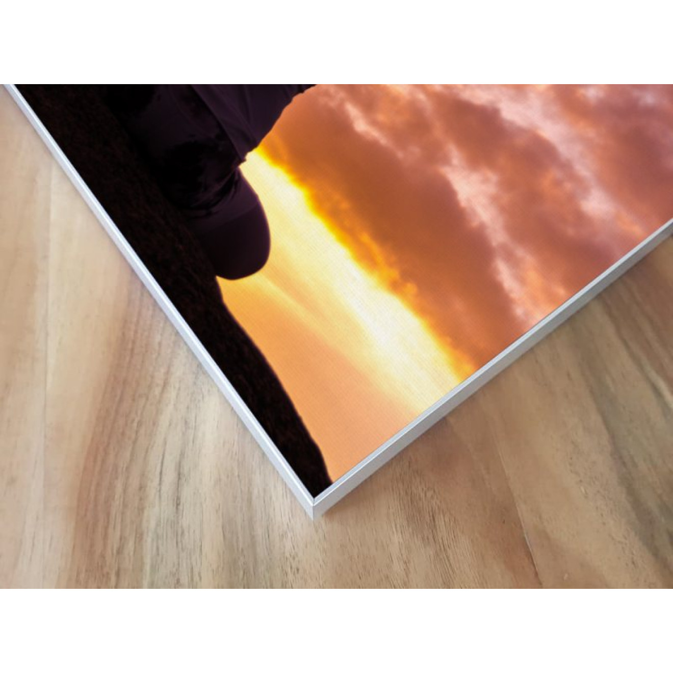 Akustikbild Yoga zum Sonnenuntergang