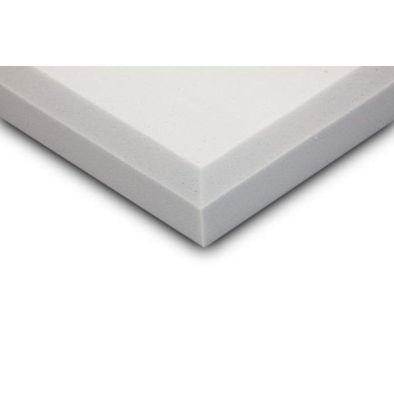 Decorschaumstoff aus Basotect® G+ Schaumstoff 100 x 50 x 3cm, hellgrau