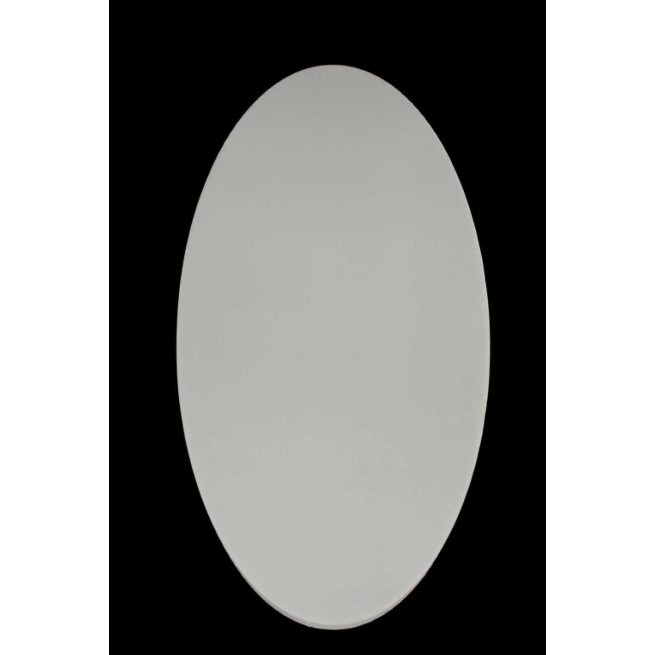 Basotect Oval grau