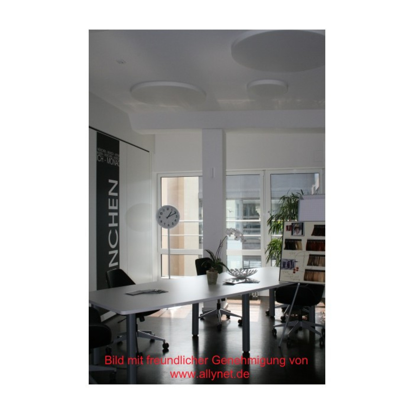 Kreis aus Basotect® weiss Durchmesser 50cm, Stärke 3cm