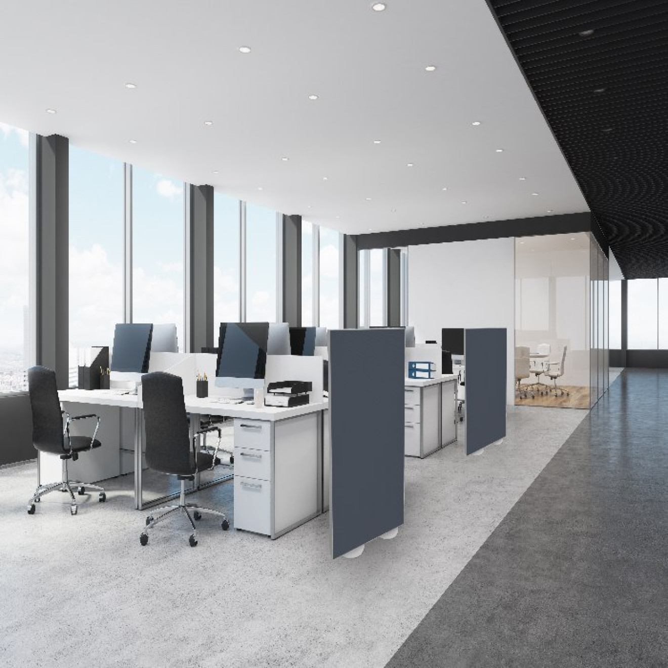 Raumtrenner bzw. Stellwand 160cm x 100cm Camira YS171