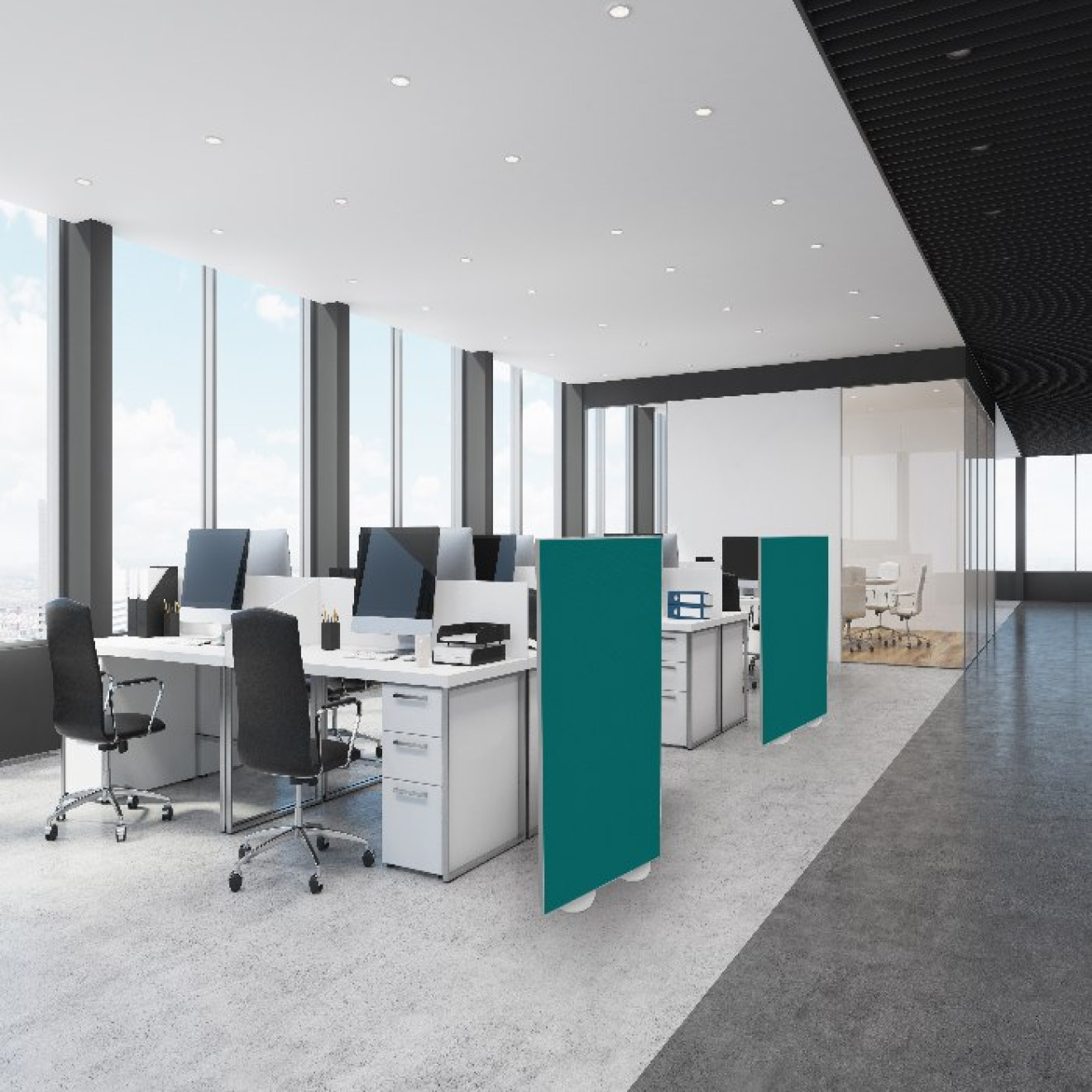 Raumtrenner bzw. Stellwand 160cm x 100cm Camira YS160