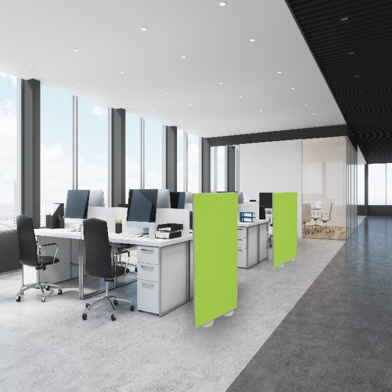 Raumtrenner bzw. Stellwand 160cm x 100cm Camira YS156