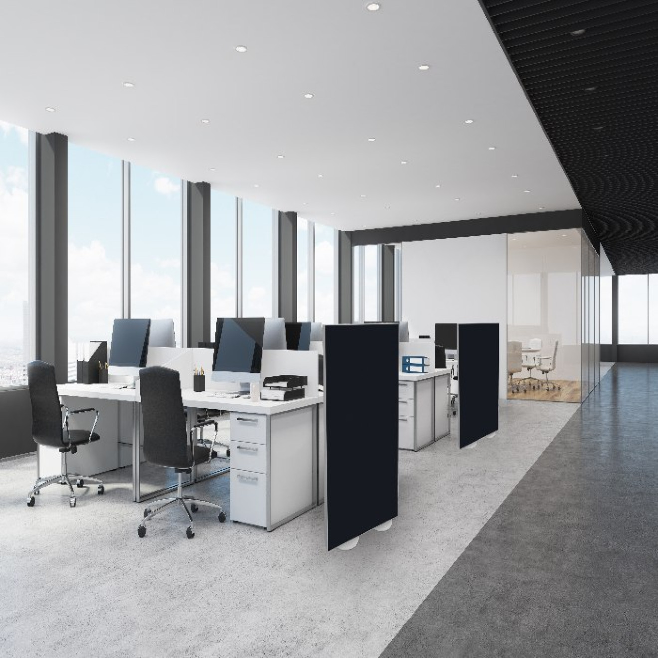 Raumtrenner bzw. Stellwand 160cm x 100cm Camira YS145
