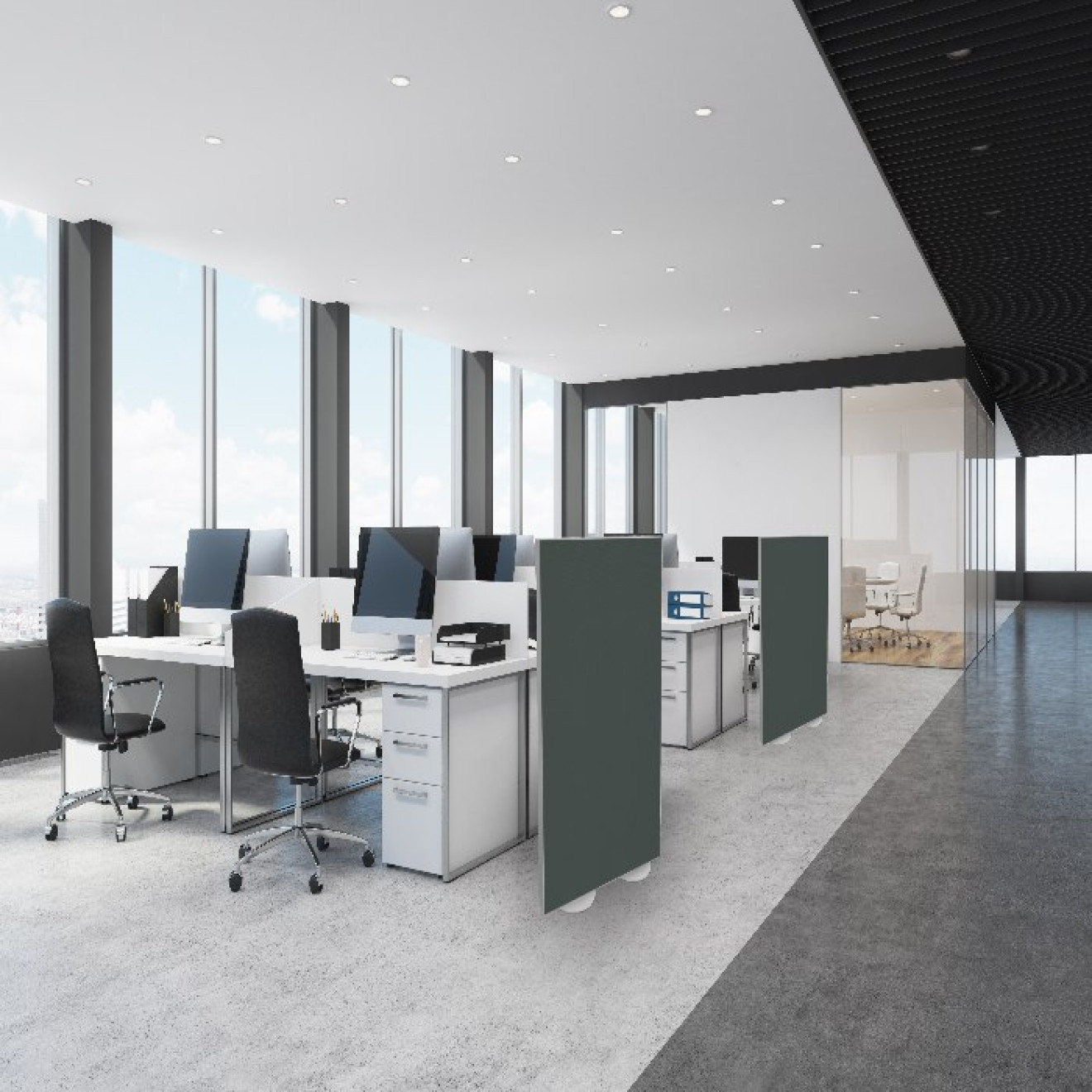 Raumtrenner bzw. Stellwand 160cm x 100cm Camira YS141