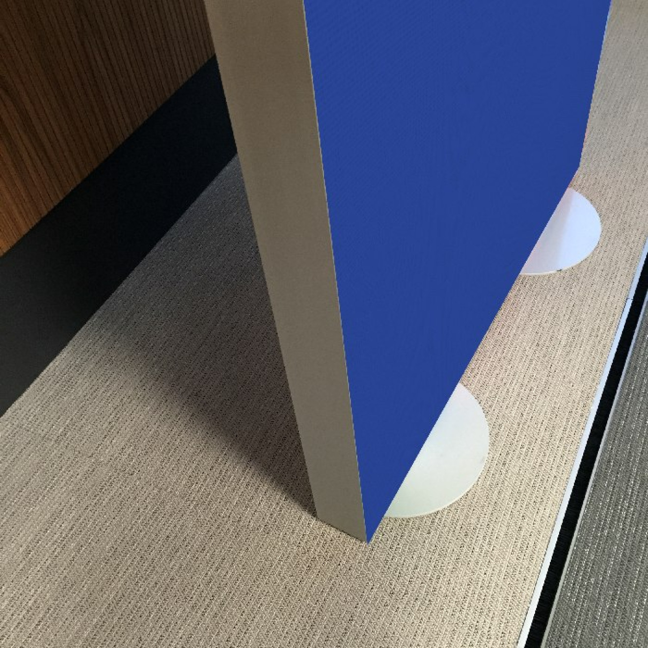 Raumtrenner bzw. Stellwand 160cm x 100cm PG1 Blau