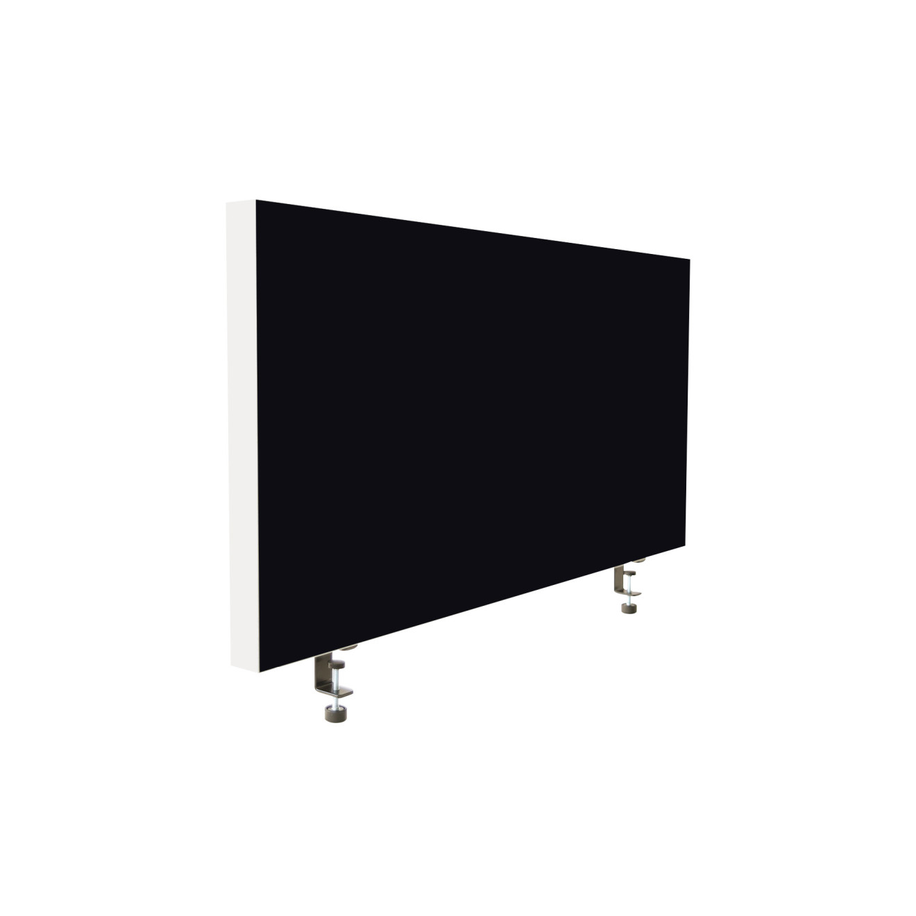 Tischabtrennung 100cm x 50cm x 4,5cm inkl. Alurahmen - Camira® Stoff YS009