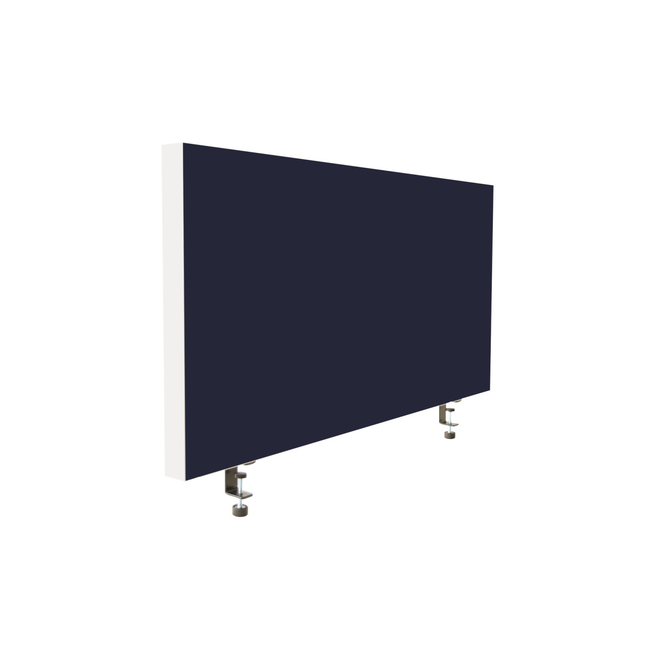 Tischabtrennung 100cm x 50cm x 4,5cm inkl. Alurahmen - Camira® Stoff YS024