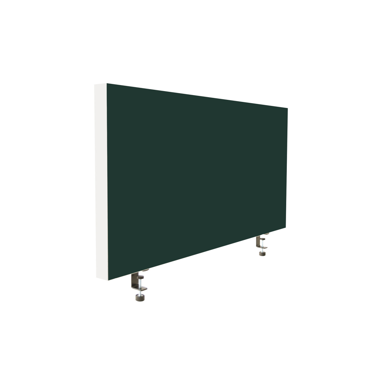 Tischabtrennung 100cm x 50cm x 4,5cm inkl. Alurahmen - Camira® Stoff YS045