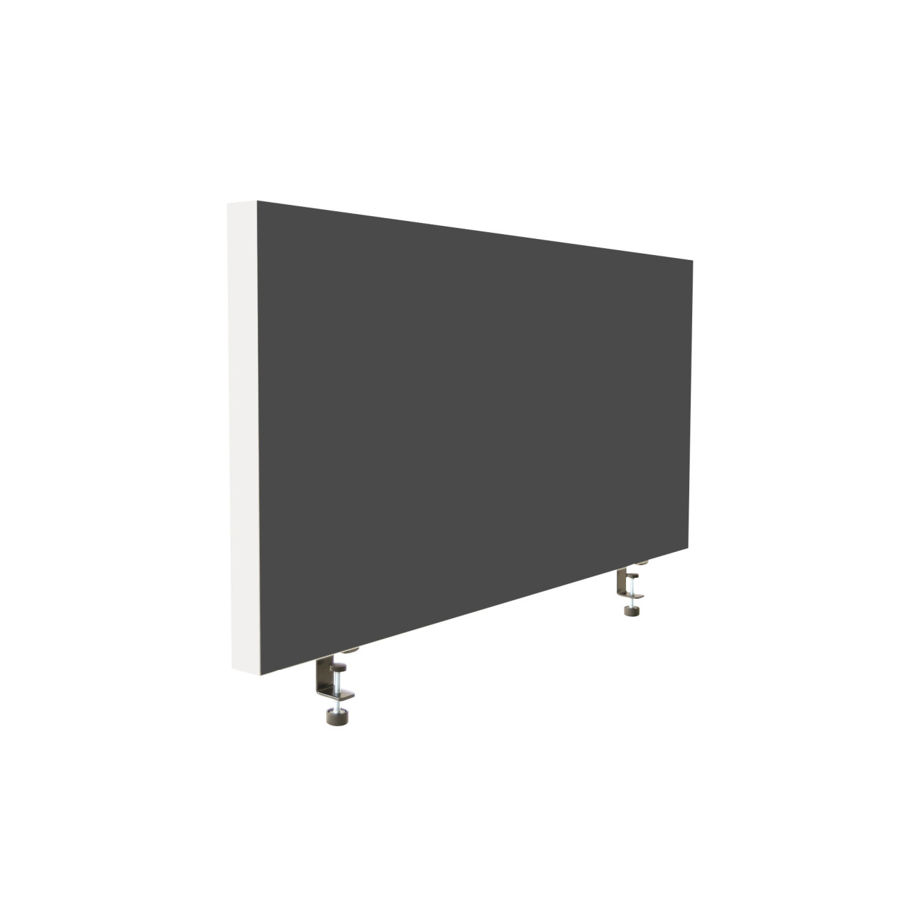 Tischabtrennung 100cm x 50cm x 4,5cm inkl. Alurahmen - Camira® Stoff YS081