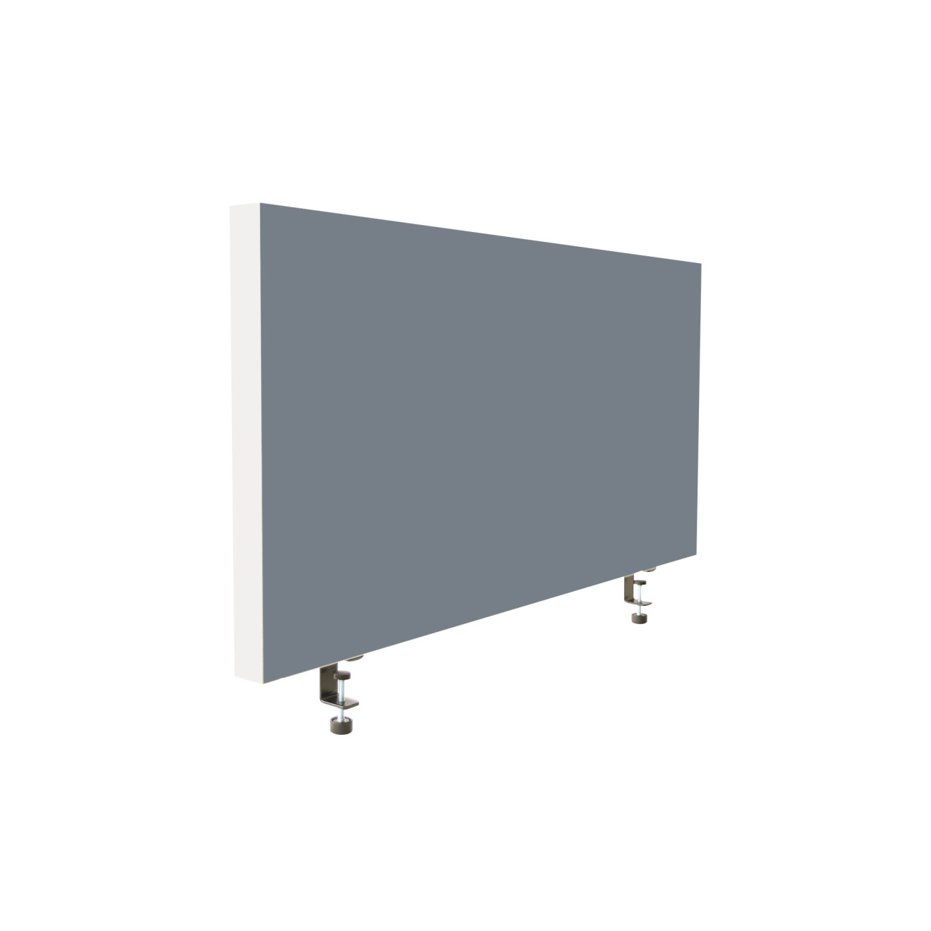 Tischabtrennung 100cm x 50cm x 4,5cm inkl. Alurahmen - Camira® Stoff YS094