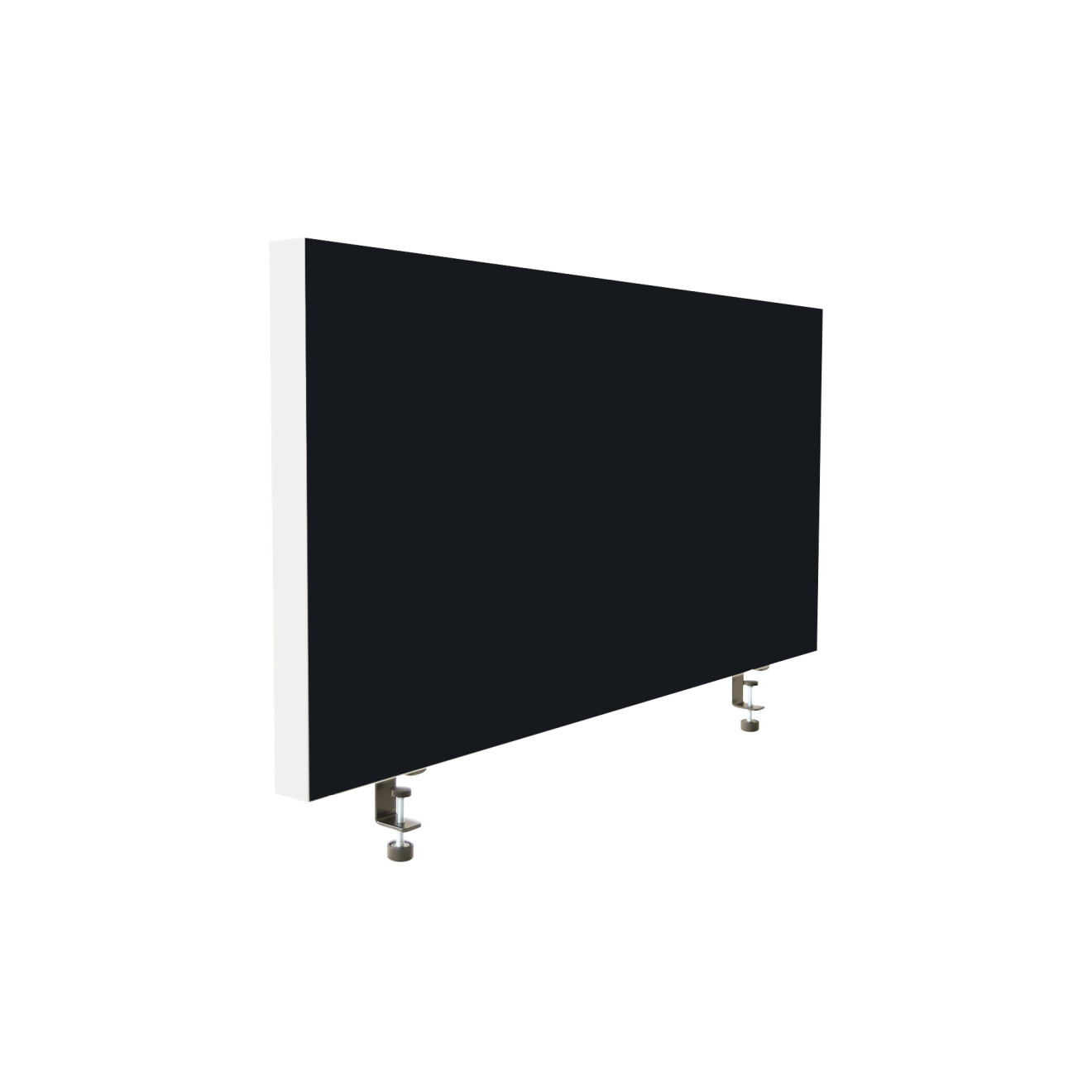 Tischabtrennung 100cm x 50cm x 4,5cm inkl. Alurahmen - Camira® Stoff YS145