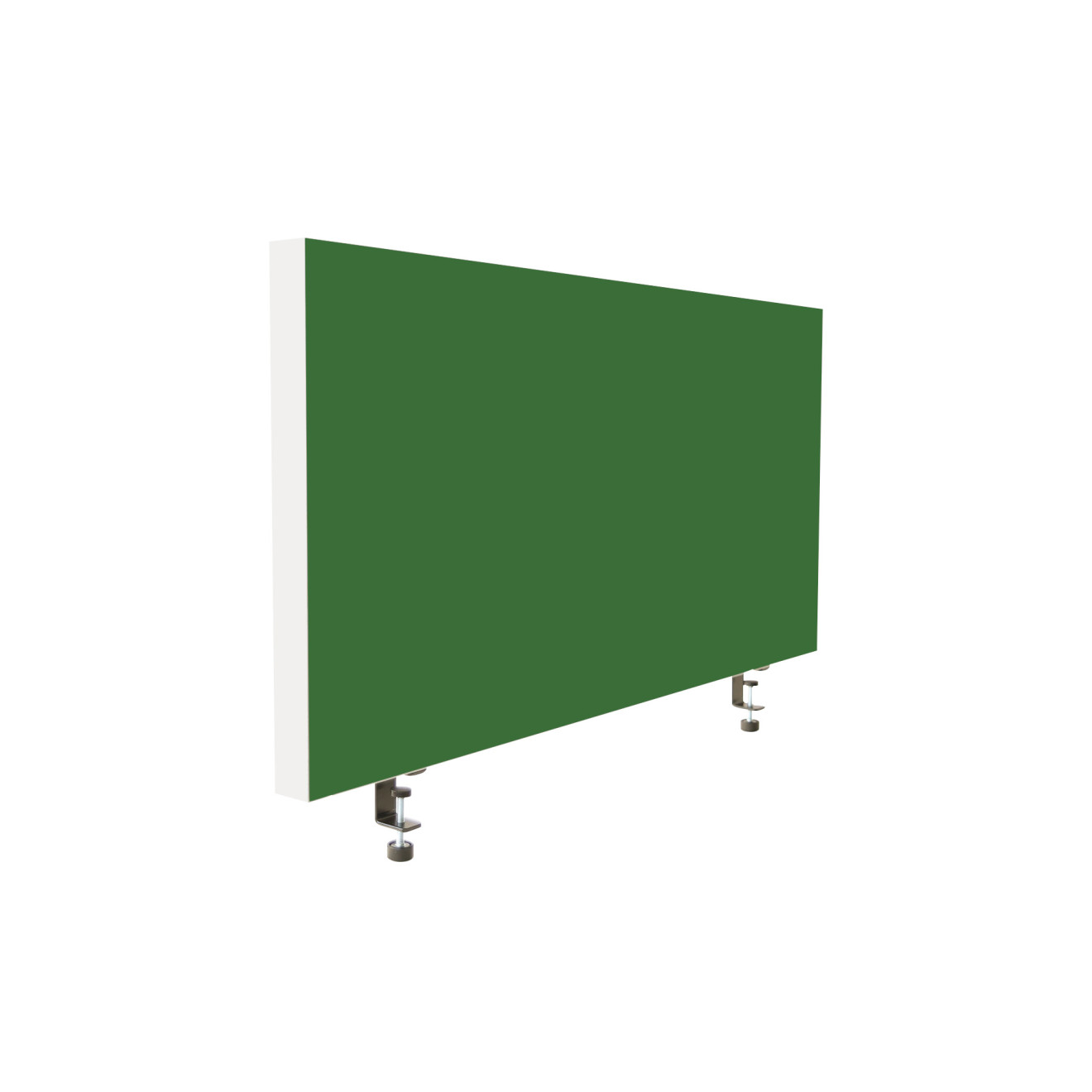 Tischabtrennung 100cm x 50cm x 4,5cm inkl. Alurahmen - Camira® Stoff YS160