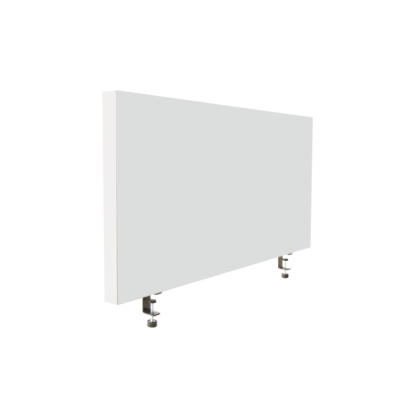 Tischabtrennung 100cm x 50cm x 4,5cm inkl. Alurahmen - Camira® Stoff YS165