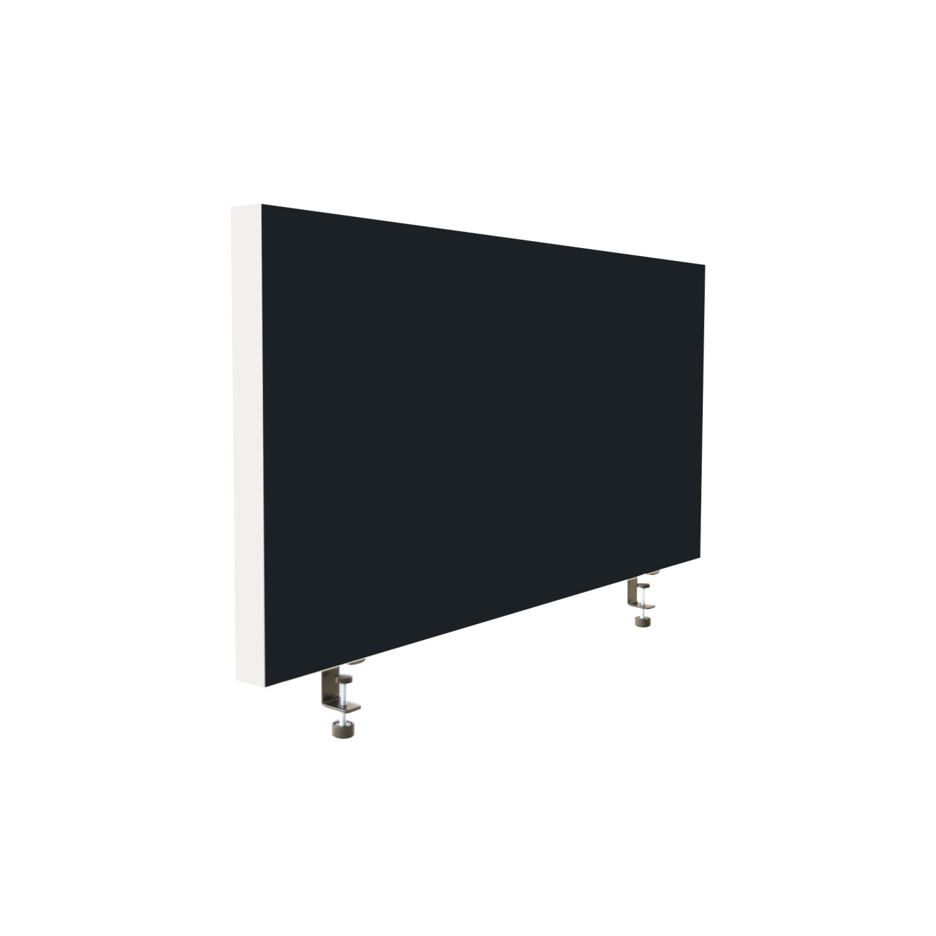 Tischabtrennung 100cm x 50cm x 4,5cm inkl. Alurahmen - Camira® Stoff YS172