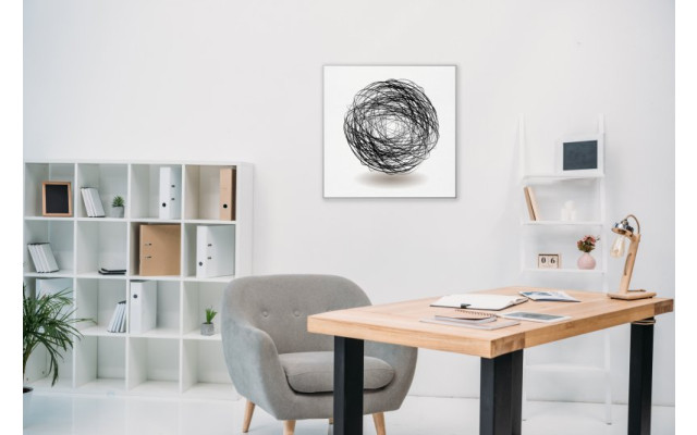 Akustikbild Kugelstruktur