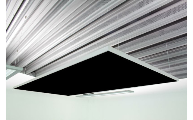Deckensegel Akustiksegel weiss 100 x 200 x 5cm