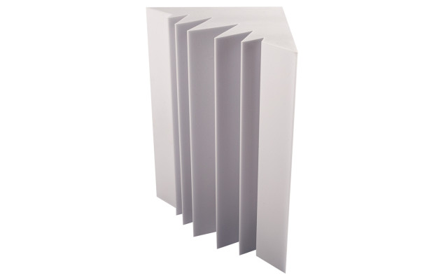 Spezial Bassabsorber aus Basotect® 60cm x 37cm x 37cm hellgrau