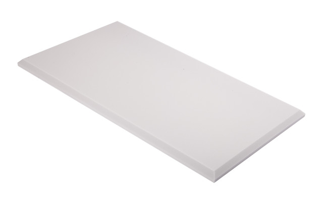 Decorschaumstoff aus Basotect® G+ Schaumstoff 100 x 50 x 3cm, hellgrau