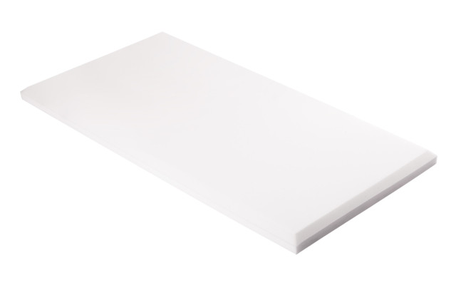 Decorschaumstoffe aus Basotect® Schaumstoff 100 x 50 x 4cm, weiss