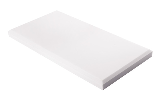 Decorschaumstoffe aus Basotect® Schaumstoff 100 x 50 x 6cm, weiss