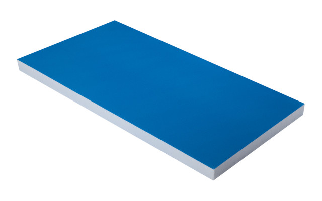 Absorber aus Basotect® 100cm x 50cm x 5cm, blau