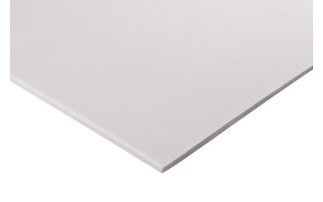 Absorber aus Basotect® G+ Schaumstoff 100cm x 50cm x 1cm,hellgrau,klebend