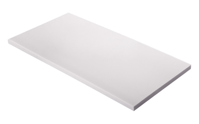 Absorber aus Basotect® G+ Schaumstoff 100cm x 50cm x 3cm, hellgrau