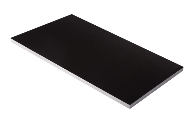Absorber aus Basotect® 100cm x 50cm x 3cm, schwarz