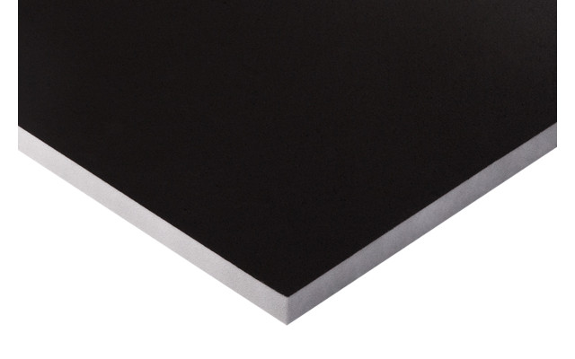 Absorber aus Basotect® 100cm x 50cm x 3cm, schwarz