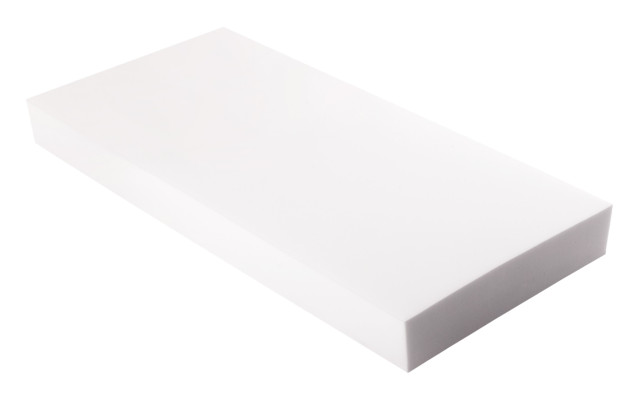 Absorber aus Basotect® Schaumstoff 100cm x 50cm x 10cm, weiss