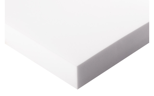 Absorber aus Basotect® Schaumstoff 100cm x 50cm x 10cm, weiss