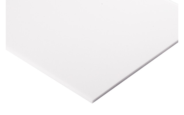 Absorber ausBasotect® Schaumstoff 100cm x 50cm x 1cm,weiss,klebend