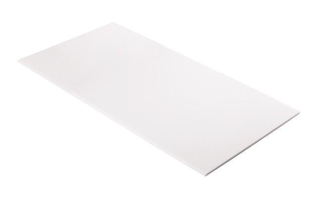 Absorber aus Basotect® Schaumstoff 100cm x 50cm x 1cm, weiss