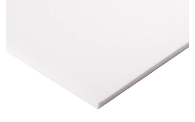 Absorber aus Basotect® Schaumstoff 100cm x 50cm x 2cm, weiss klebend