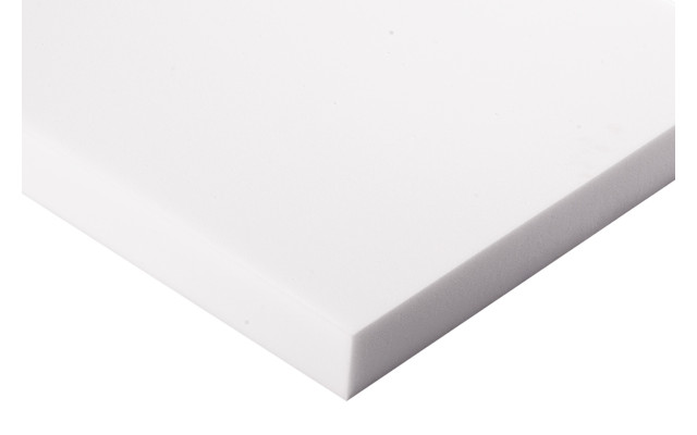 Absorber aus Basotect® Schaumstoff 100cm x 50cm x 6cm,weiss,klebend
