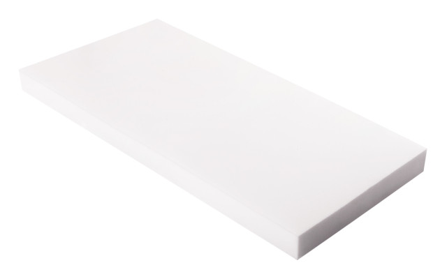 Absorber aus Basotect® Schaumstoff 100cm x 50cm x 7cm, weiss