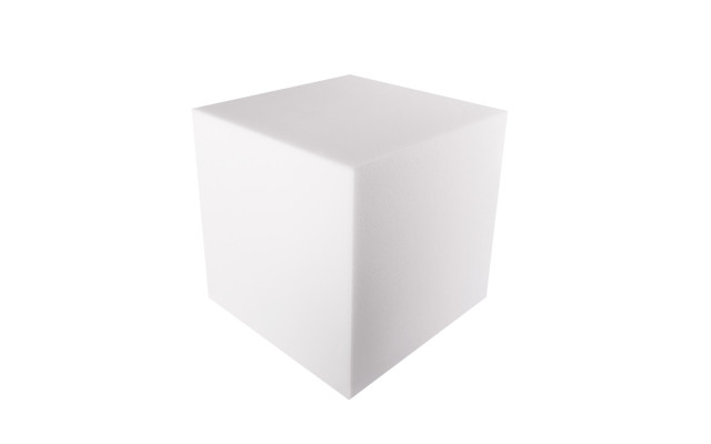 Akustikwürfel aus Basotect® 30 x 30 x 30cm, weiss