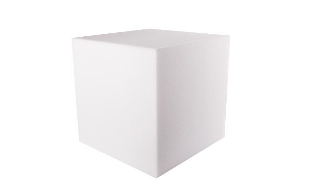 Akustikwürfel aus Basotect® 40 x 40 x 40cm, weiss